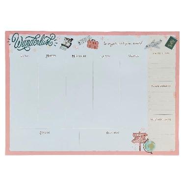 Planner Semanal Fw Inspire 28 x 20 cm 54 Hojas (travel)